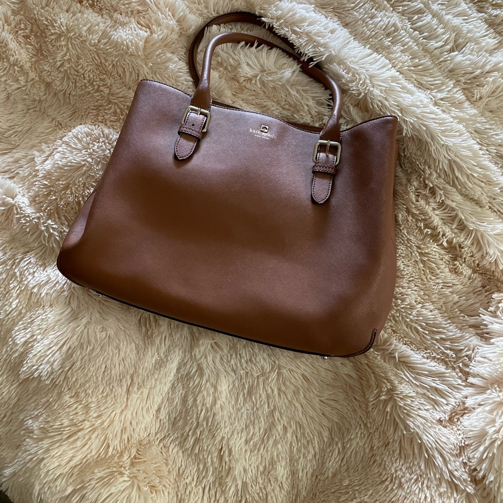 Kate spade cove st large tote in cognac